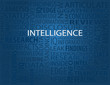 Intelligence Typography Poster