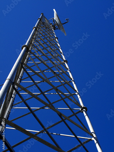 Photo: Satellite transmission dish Satellite transmission dish