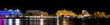 Night panoramic view on Eilat (Israel)