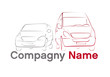 logo, voitures
