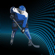 Ice hockey players. Vector illustration Ice hockey players. Vector illustration