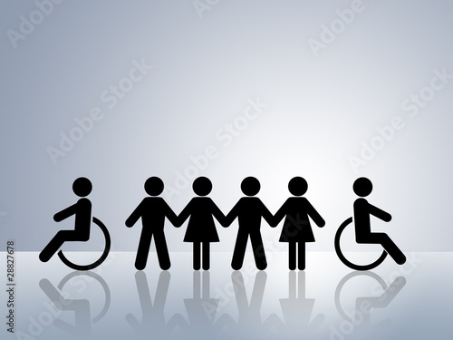 Illustration: equal oppurtunities for all equal oppurtunities for all