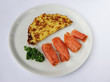 Reibekuchen mit Lachs