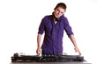 DJ am Turntable
