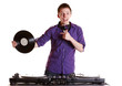DJ am Turntable