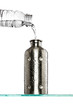 Photo: pouring water into metal bottle pouring water into metal bottle
