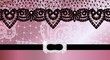 Background with lace and brooch