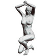 très belle femme 3d wireframe minimaliste position assise 12 très belle femme 3d wireframe minimaliste position assise 12