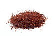 pile of Hot Red Chilli Chillies pepper, dried and crushed. pile of Hot Red Chilli Chillies pepper, dried and crushed.