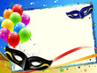 festa di carnevale con maschere e coriandoli festa di carnevale con maschere e coriandoli