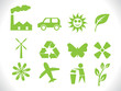abstract eco icons abstract eco icons