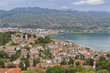town of Orid at lake Ohrid in Macedonia