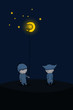 cute couple card
