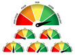 Satisfaction Meter (customer rating opinion poll quality survey)