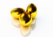 Drei goldene Eier