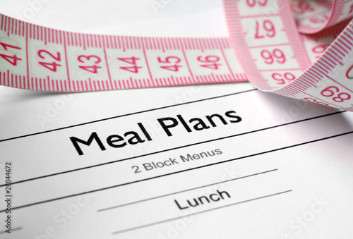 Photo: Meal plans Meal plans