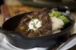 Grilled Porterhouse Steak with Mashed Potatoes