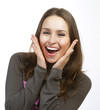 Foto: Surprised young woman Surprised young woman