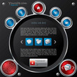 Technology web template design Technology web template design