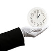 Holding clock