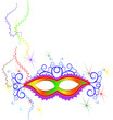 Maschera arcobaleno