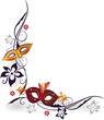 Ranke, Karneval, Fasching, Masken, Blumen