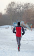Jogger im Winter
