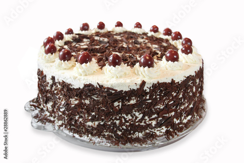 Photo: Schwarzwälderkirsch, Sahnetorte Schwarzwälderkirsch, Sahnetorte