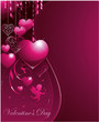 Valentine's day greeting card