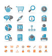 Web Site, Internet and computer Icons - vector icon set Web Site, Internet and computer Icons - vector icon set