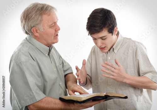 Photo: Explaining the Word of God Explaining the Word of God