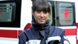 Portrait Of A Female Paramedic; HD720, H 264