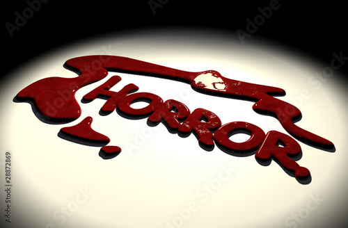 Illustration: Blood Schrift 02 Blood Schrift 02