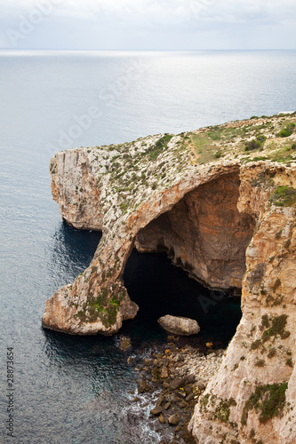 Photo: View of Blue Grotto View of Blue Grotto