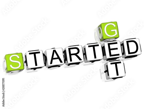 Illustration: Get Started Crossword Get Started Crossword