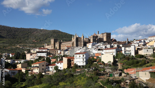 Photo: View of Guadalupe town - Spain View of Guadalupe town - Spain