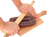 Raw sausages