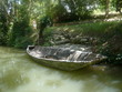 Barque échouée sur le marais Poitevin