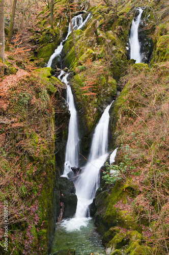 Photo: Stock Ghyll waterfall in the English Lake District Stock Ghyll waterfall in the English Lake District