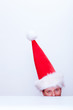 Guy with santa hat