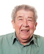 Lachender alter Mann