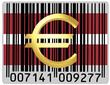 Latvia euro money national emblem currency barcode Latvia euro money national emblem currency barcode