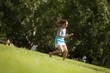 Girl Running In The Park