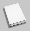 Blank book cover w clipping path Blank book cover w clipping path