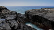 Waves Under Natural Arch
