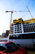 Construction site in the city