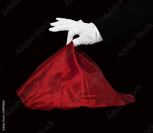 Photo: Magician red cape Magician red cape