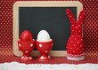 Ostern Dots Hase