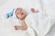 Crying newborn baby