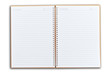 notebook two face open